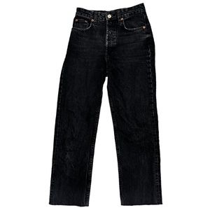 ZARA black denim jeans women
